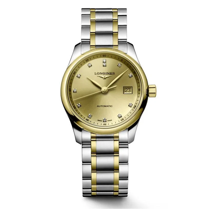 Master Collection Steel/Gold 18K Diamonds 29mm