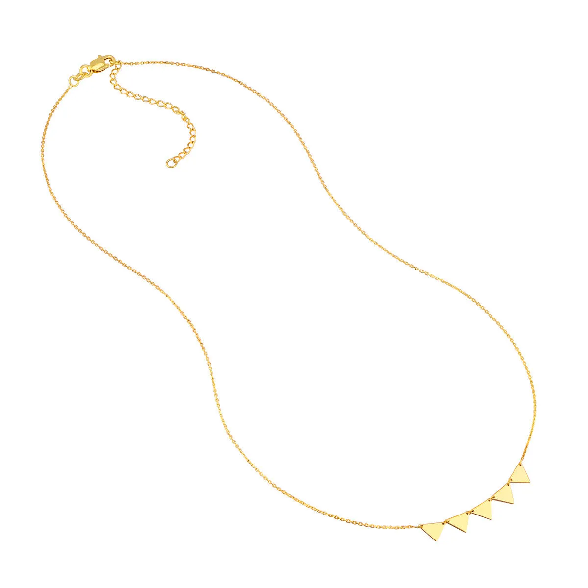 Mini Triangle Pattern Necklace