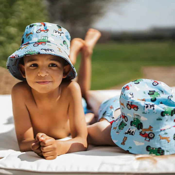 TRACTOR TED - CLOUD BUCKET HAT